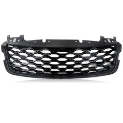 For Range Rover Velar 2018/2019/2020/2021/2022/2023 Front Upper Center Grille Grill Mesh Gloss Black