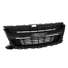 For 2015/2016/2017/2018/2019/2020 Chevrolet Colorado Front Upper Grille Grill Gloss Black