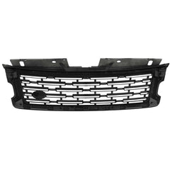 For 2018/2019/2020/2021/2022 Range Rover Up To 2023 Gloss Black Front Upper Bumper Grille Grill
