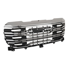 For 2022/2023/2024 GMC Sierra 1500 AT4 Front Chrome Grille w/Camera Hole 84878064