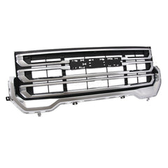 For 2020 2021 2022 2023 GMC Acadia Front Bumper Upper Grille Grill Chrome