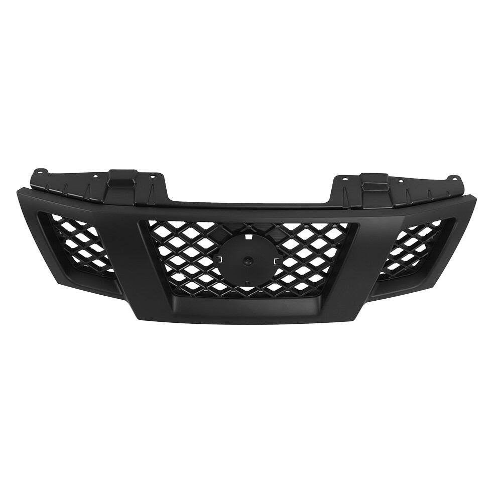 Grill Fit For Nissan Frontier 2009 -2021 Grille Shell w/ Black Insert