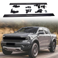 Deployable Electric Running Board Side Steps fit for FORD RANGER T9 2023-2025 (6 Supports)