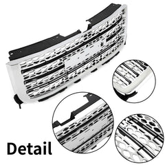 Front Upper Honeycomb Grille Chrome For GMC Sierra 2500/3500 HD 11-14 #20966057