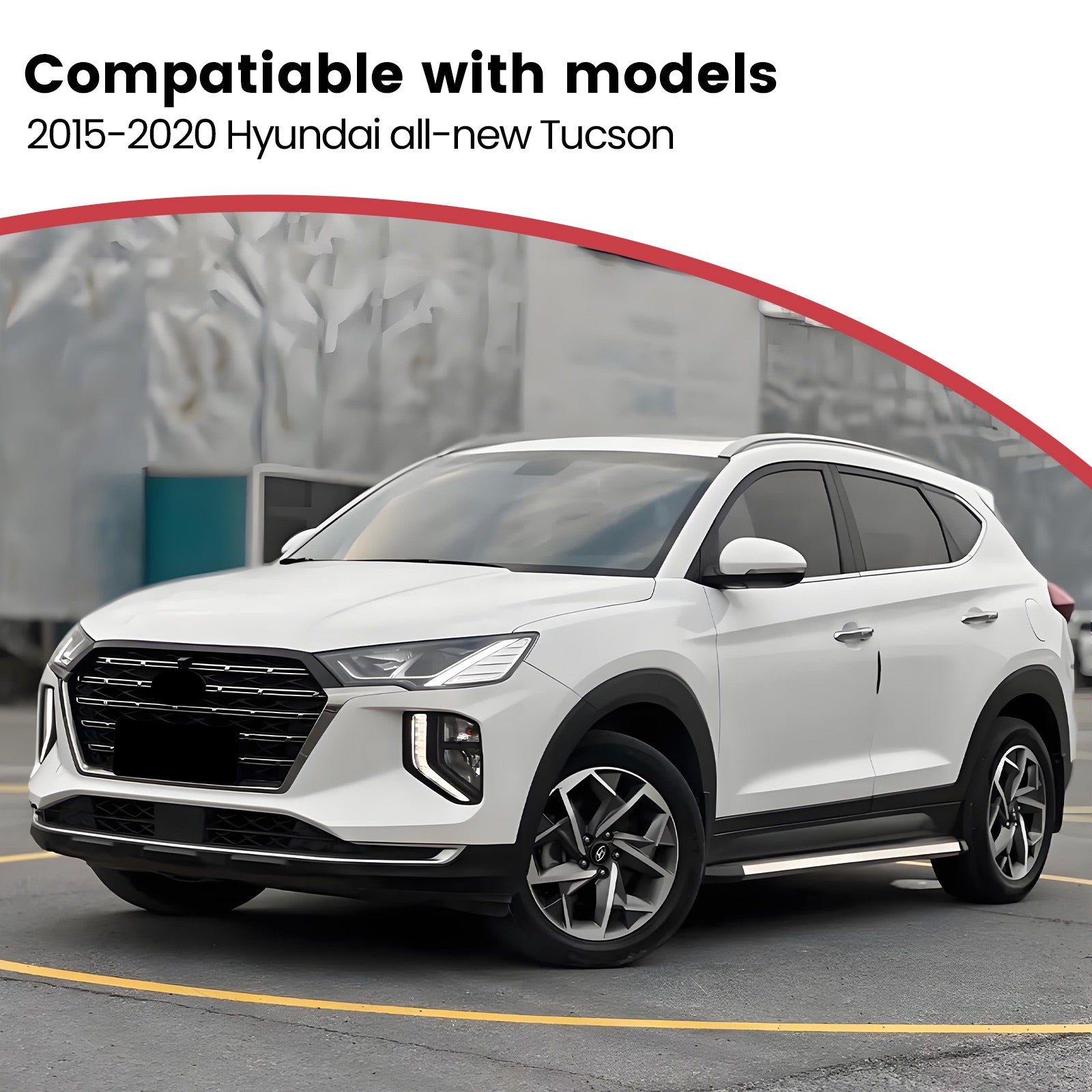 Deployable Electric Running Board Side Steps fit for HYUNDAI TUCSON 2015-2020