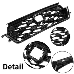 Front Bumper Upper Grille Glossy Black For 2023-2024 Honda CRV CR-V Sport Hybrid
