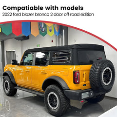 Deployable Electric Running Board Side Steps fit for FORD BRONCO Wildtrak 2-DOOR 2022-2025