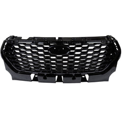 Honeycomb Front Bumper Grille Fit For 2017-2018 Ford Escape/Kuga Glossy Black