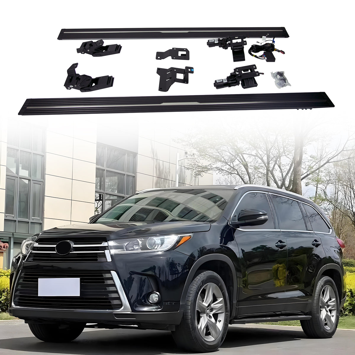 Deployable Electric Running Board Side Steps fit for TOYOTA HIGHLANDER 2018-2021