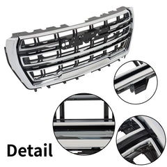 For 2021 2022 2023 GMC Yukon/Yukon XL SLT AT4 Front Grille Chrome Grill 84835787