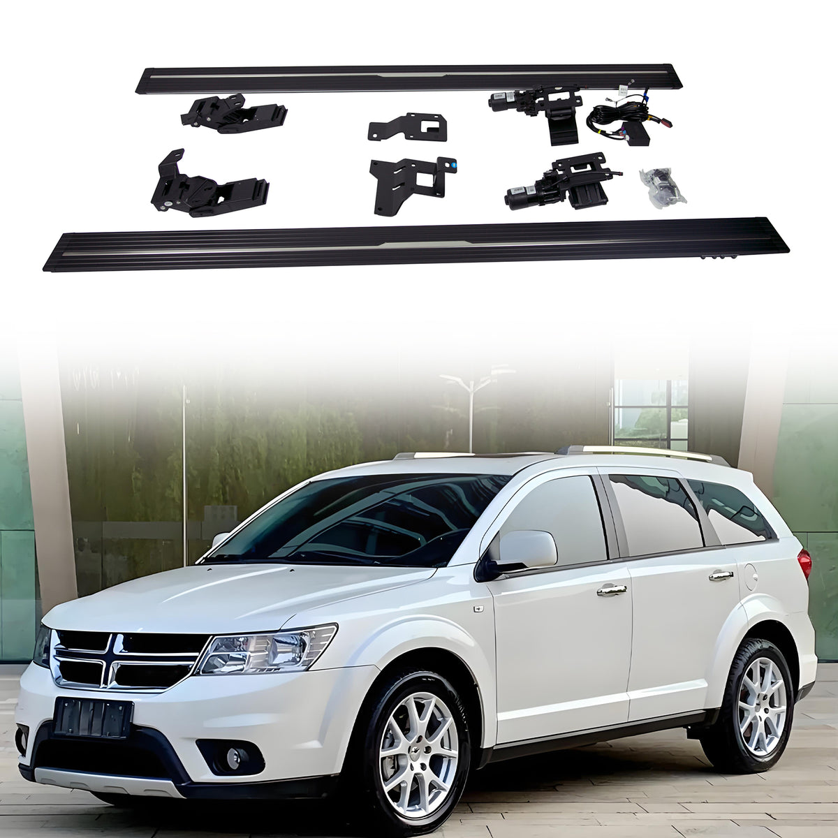 Deployable Electric Running Board Side Steps fit for DODGE JOURNEY 2010