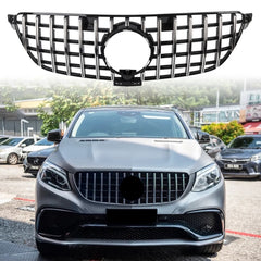 GT R Grille Fit For C292 GLE-CLASS Coupe' 2016/2017/2018/2019 Chrome/Black