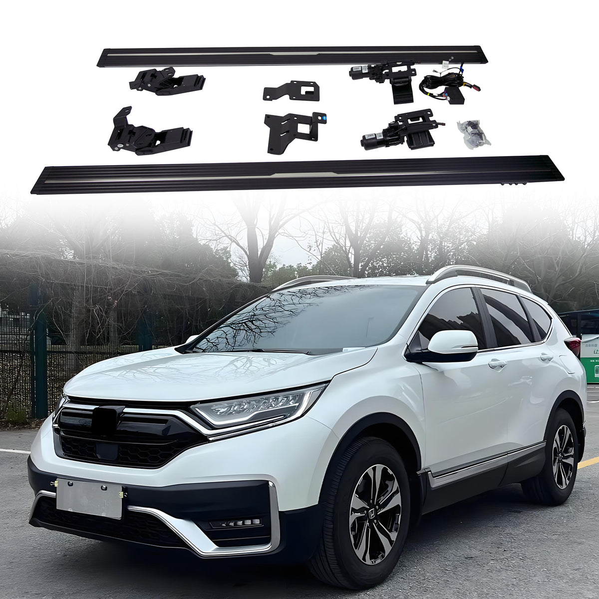 Deployable Electric Running Board Side Steps fit for HONDA CRV PHEV 2021-2022