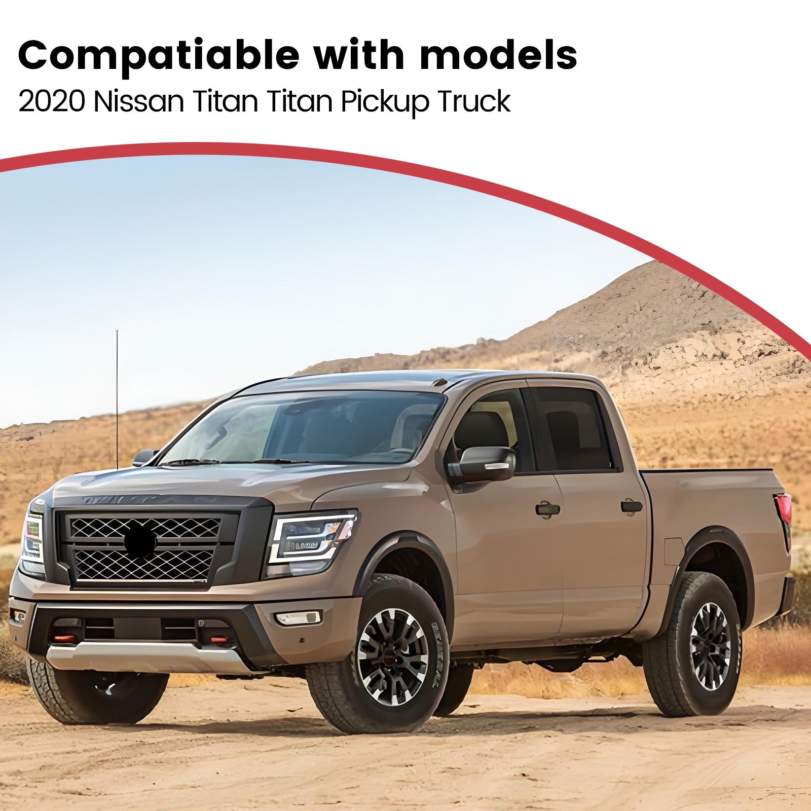 Deployable Electric Running Board Side Steps fit for NISSAN TITAN 2020-2025