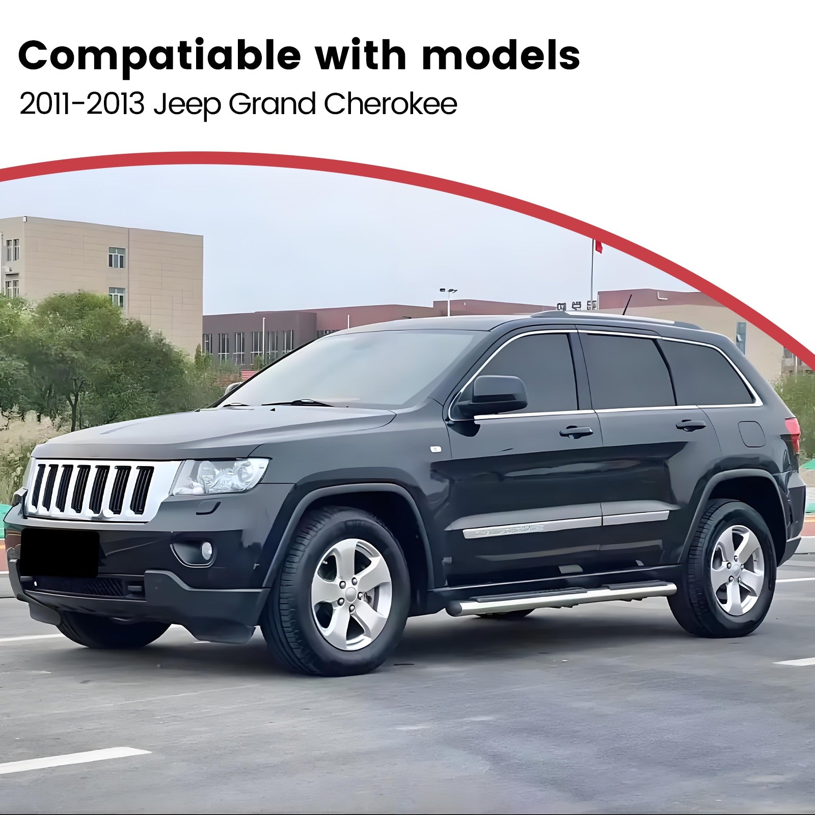 Deployable Electric Running Board Side Steps fit for JEEP GRAND CHEROKEE 2011-2013