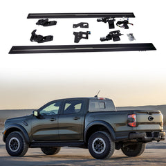 Deployable Electric Running Board Side Steps fit for FORD RANGER T7 T8 2020-2025 (6 Supports)