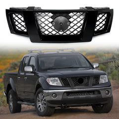 Gloss Black Grill Front Upper Grille 62310-ZL00B For Nissan Frontier 2009-2021