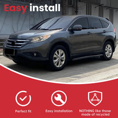Running Board For 2012-2015 2016 HONDA CRV Side Step Aluminum Nerf Bar Silver