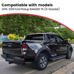 Deployable Electric Running Board Side Steps fit for FORD RANGER T6 2015-2019 (6 Supports)