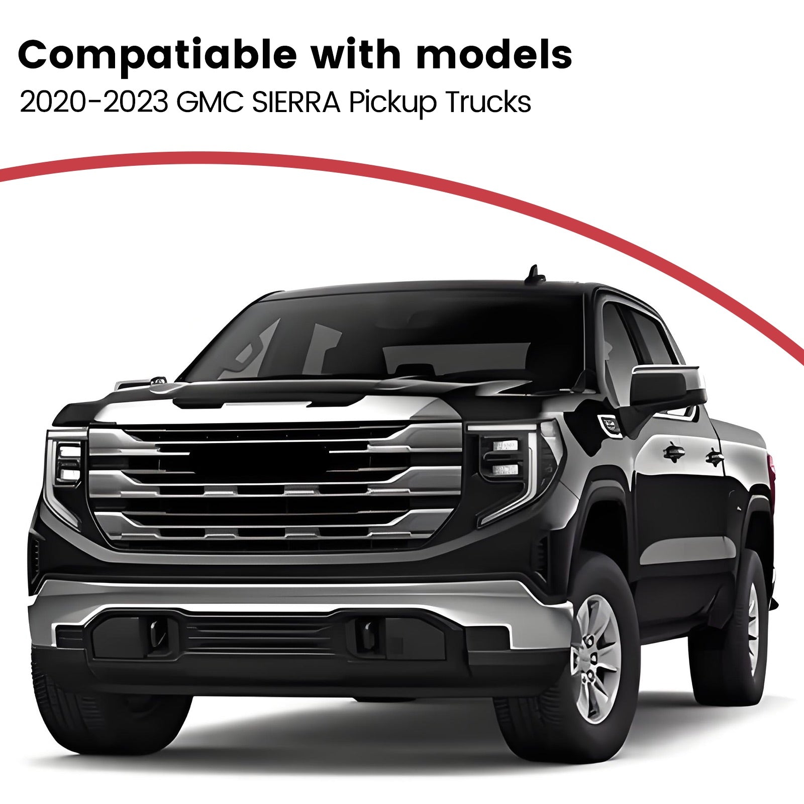 Deployable Electric Running Board Side Steps fit for GMC SIERRA 2020-2023