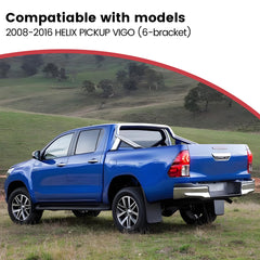 Deployable Electric Running Board Side Steps fit for TOYOTA Hilux VIGO (6 Supports）2008-2016