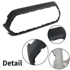Front Upper Grille Outer Frame Surround Matte Black For 2016/2017/2018/2019/2020/2021/2022 Toyota Tacoma