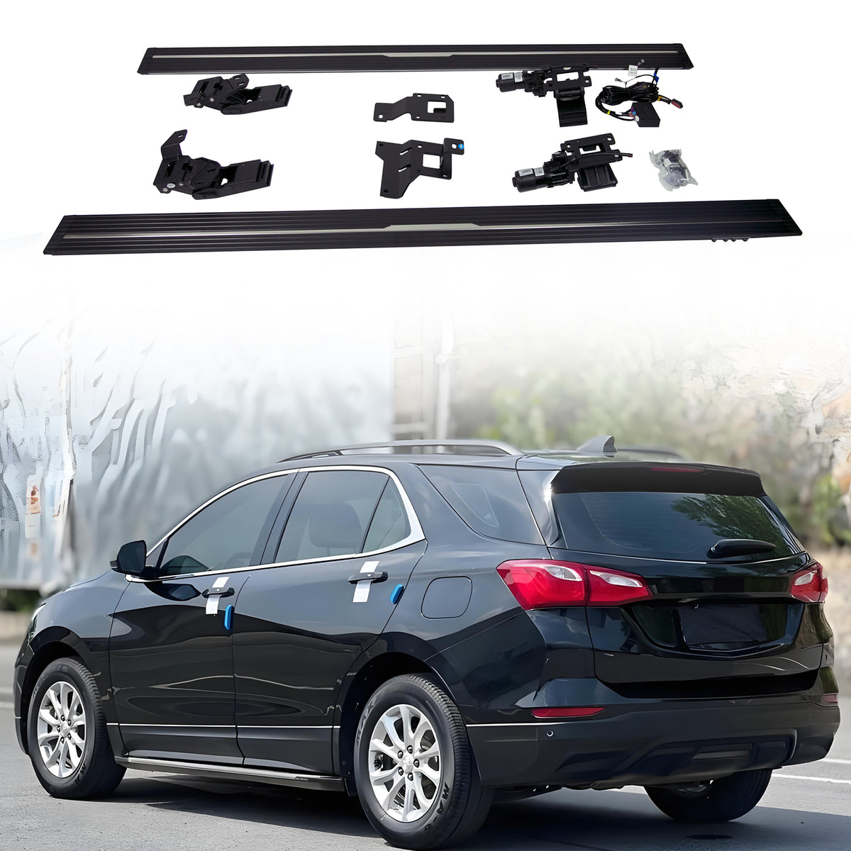 Deployable Electric Running Board Side Steps fit for CHEVY EQUINOX 2021 2022