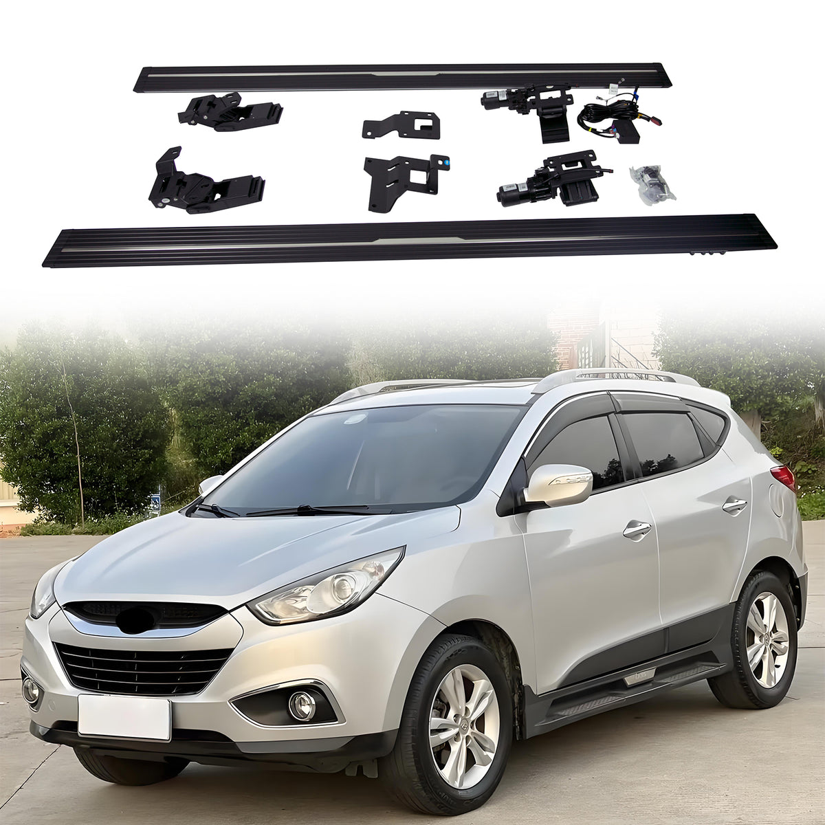 Deployable Electric Running Board Side Steps fit for HYUNDAI IX35 2010-2017