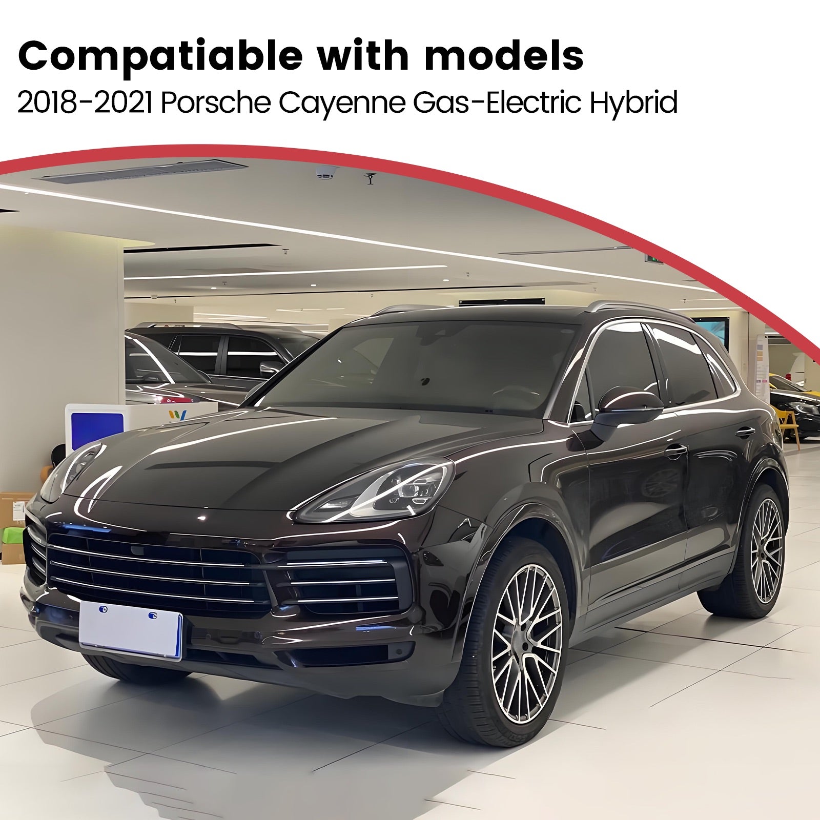 Deployable Electric Running Board Side Steps fit for PORSCHE CAYENNE HIBRID 2018 2019 2020 2021