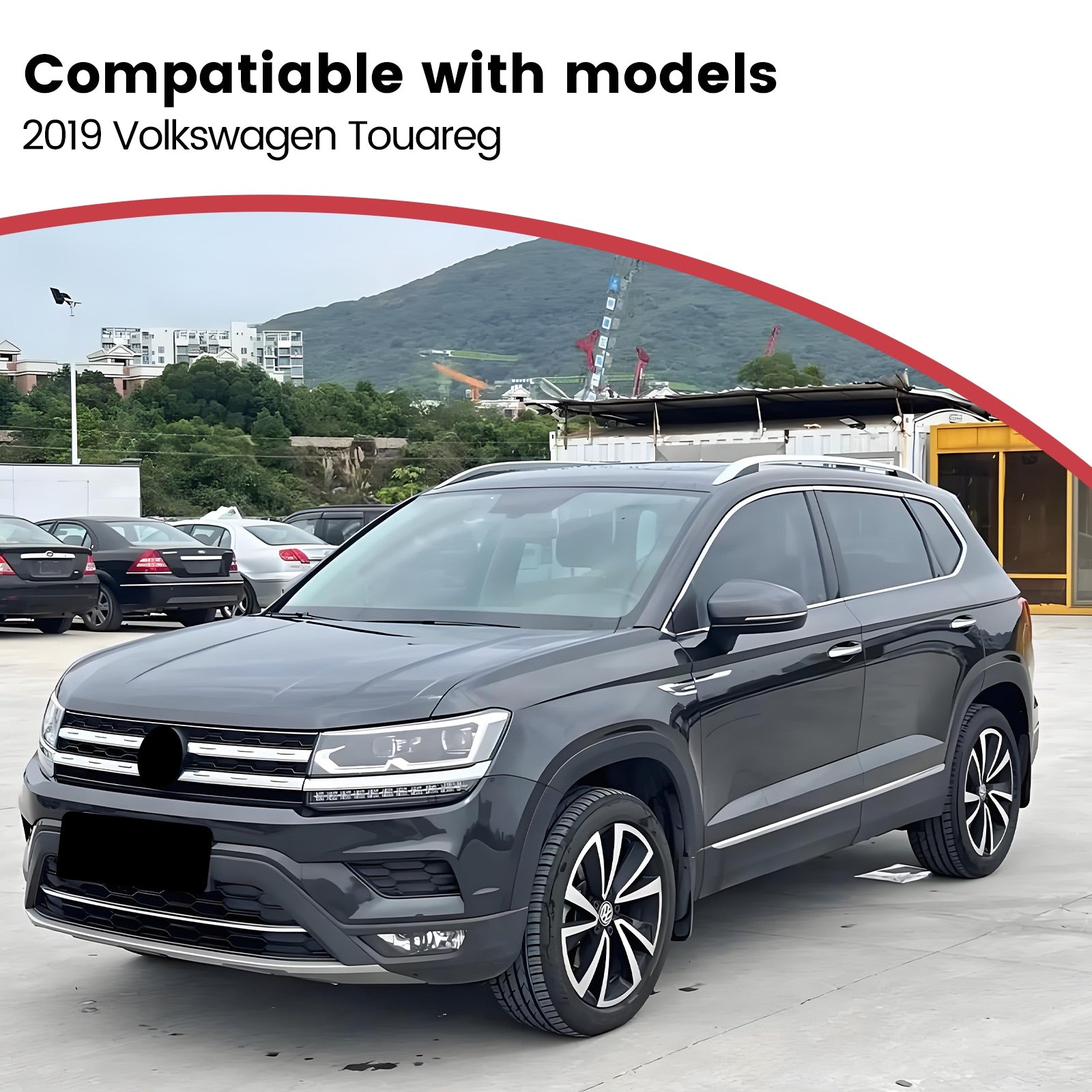 Deployable Electric Running Board Side Steps fit for VW THARU 2019-2025