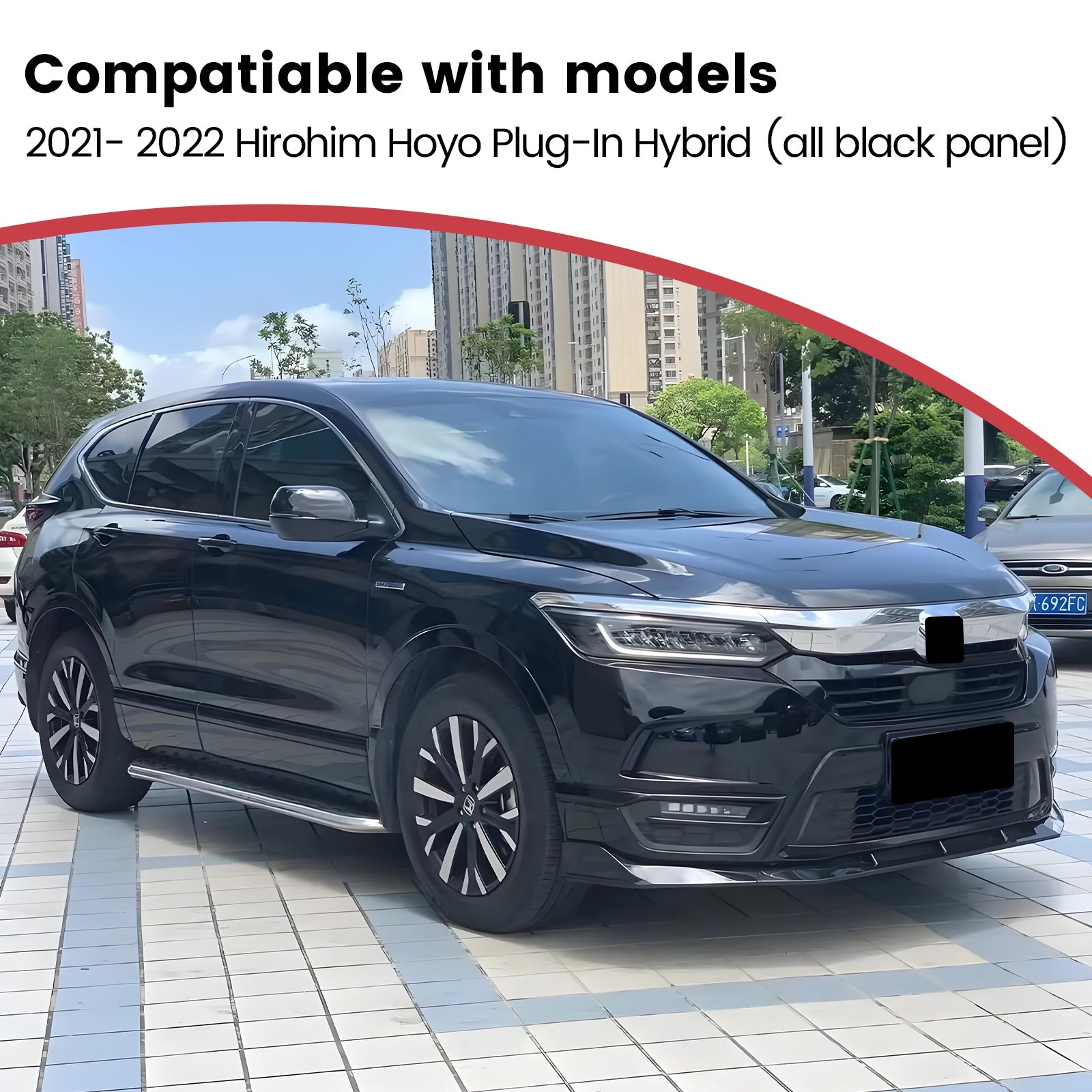 Deployable Electric Running Board Side Steps fit for HONDA BREEZE PHEV 2021-2022