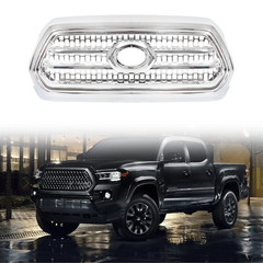 Front Grille For Toyota Tacoma 2016-2023 TRD Chrome