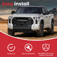 Matte Black For Toyota Tundra 2022/2023/2024/2025 Front Upper Grille Mesh 53114-0C470
