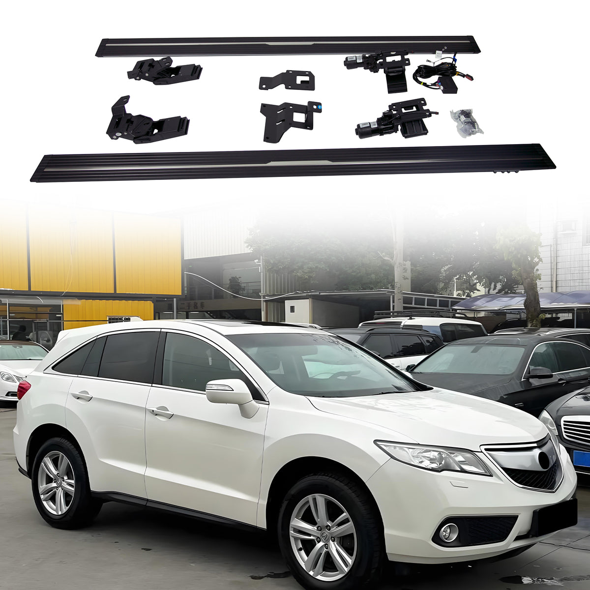 Deployable Electric Running Board Side Steps fit for HONDA RDX 2015-2018