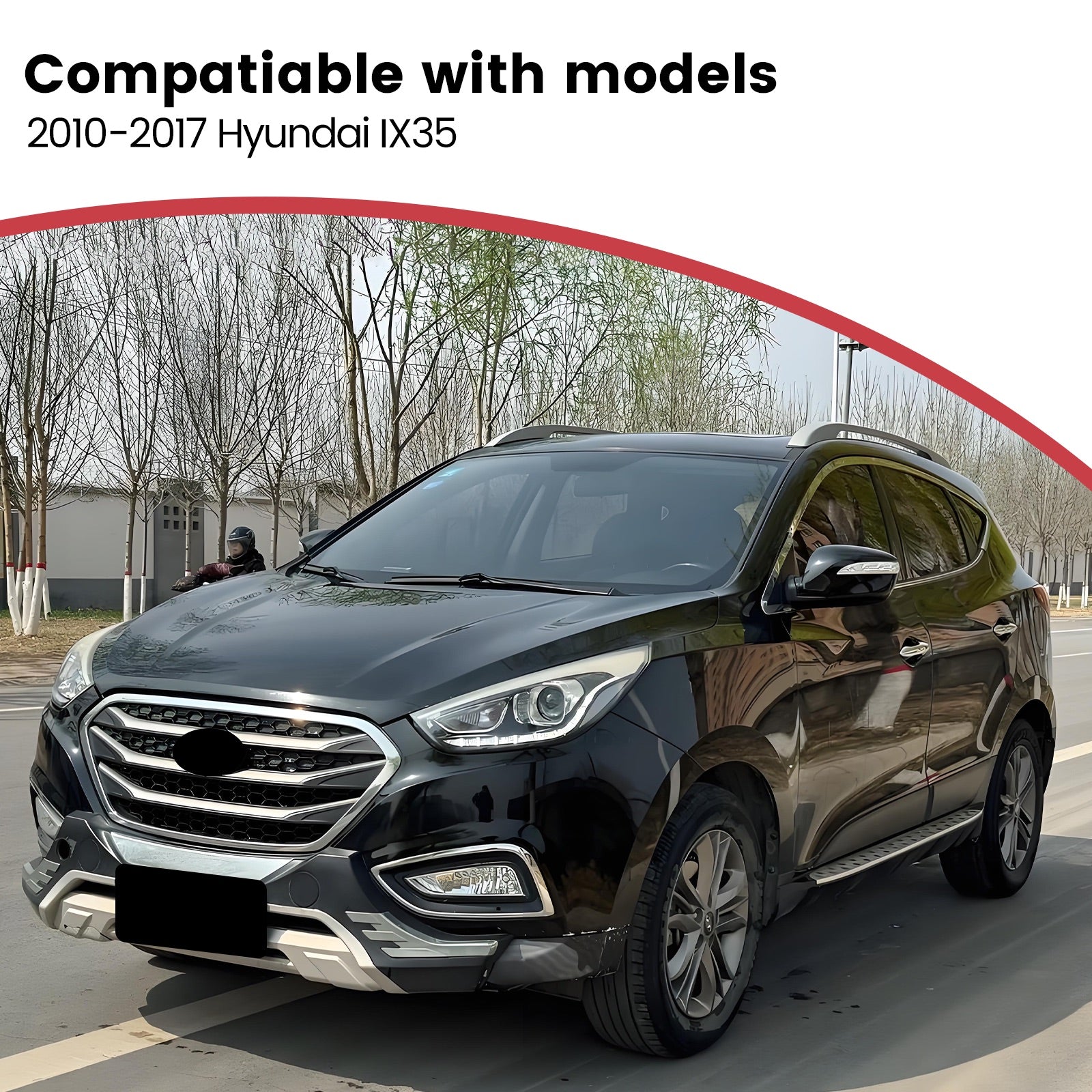 Deployable Electric Running Board Side Steps fit for HYUNDAI IX35 2010-2017