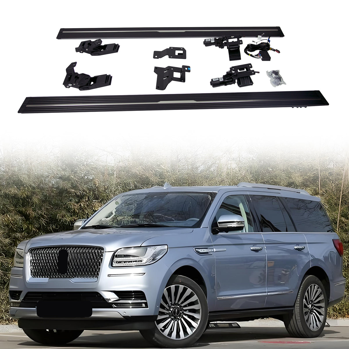 Deployable Electric Running Board Side Steps fit for LINCOLN NAVIGATOR 2021-2023
