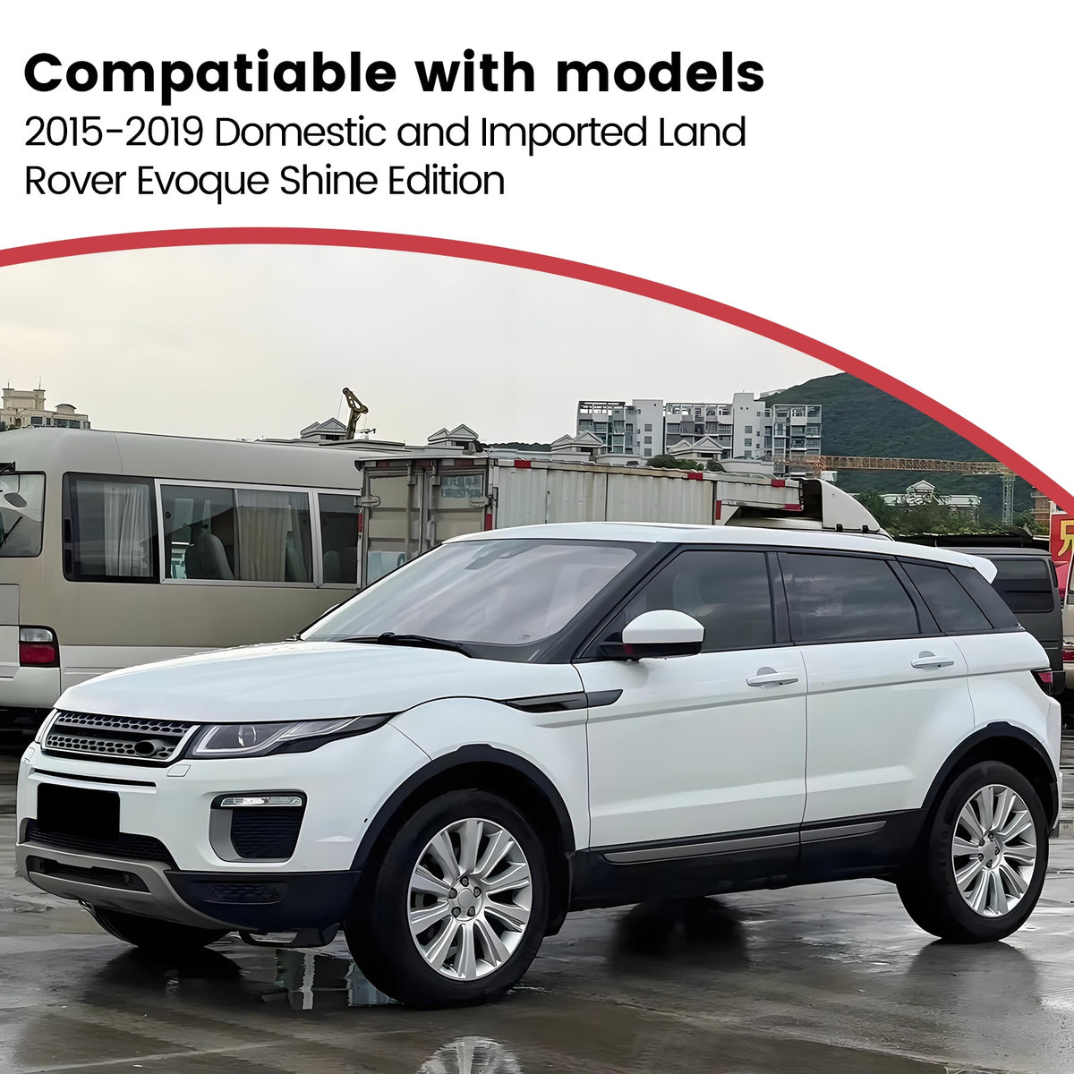 Deployable Electric Running Board Side Steps fit for Land Rover EVOQUE DYNAMIC 2015 2016 2017 2018 2019