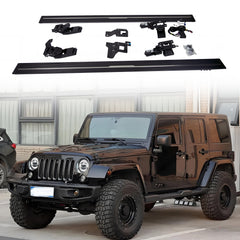 Deployable Electric Running Board Side Steps fit for JEEP WRANGLER 4-DOOR 2008-2017