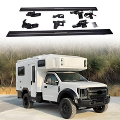 Deployable Electric Running Board Side Steps fit for FORD F550 CAB (2 Doors) 2018-2022