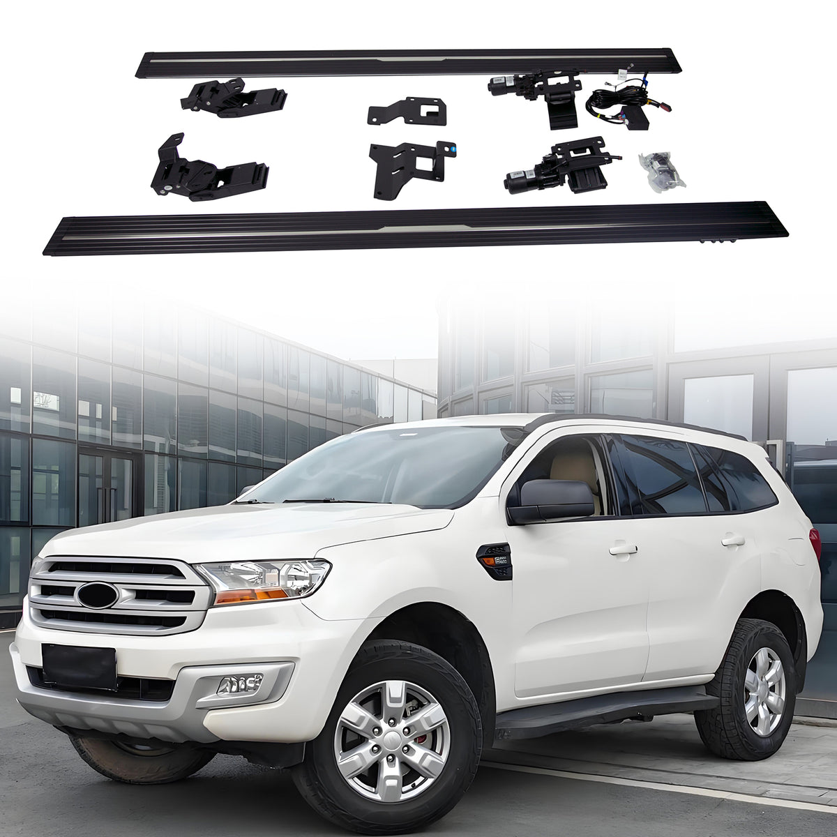 Deployable Electric Running Board Side Steps fit for FORD EVEREST 2016-2019