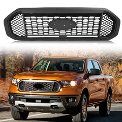 For 2019 2020 2021 2022 Ford Ranger Front Grille Grill KB3B-8350-A Matt Black