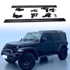 Deployable Electric Running Board Side Steps fit for JEEP WRANGLER 4-DOOR 2018-2025