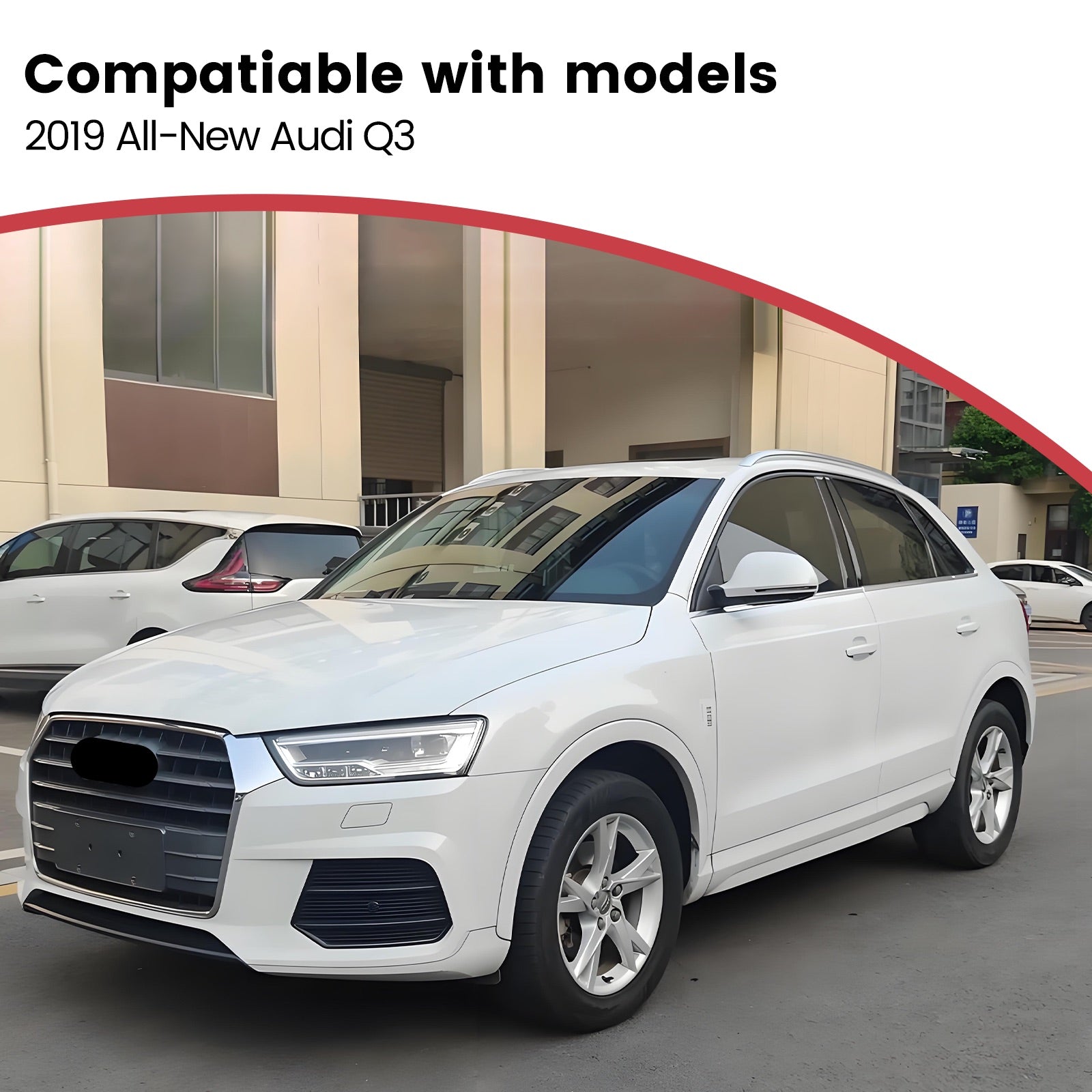 Deployable Electric Running Board Side Steps fit for AUDI Q3 2019-2025