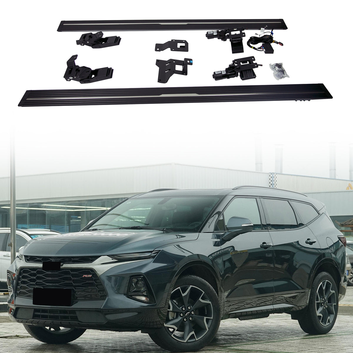 Deployable Electric Running Board Side Steps fit for CHEVY BLAZER 2020-2025