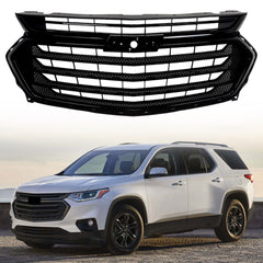 Front Upper Grille Black For 2018 2019 2020 2021 Chevrolet Traverse 84924280