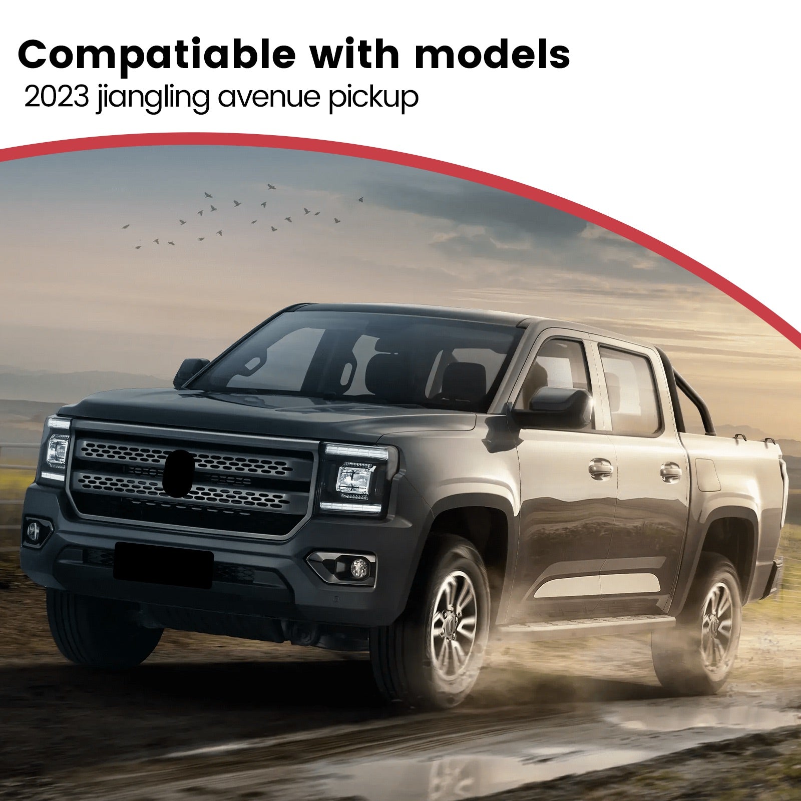 Deployable Electric Running Board Side Steps fit for FORD JMC DA DAO PICKUP 2023