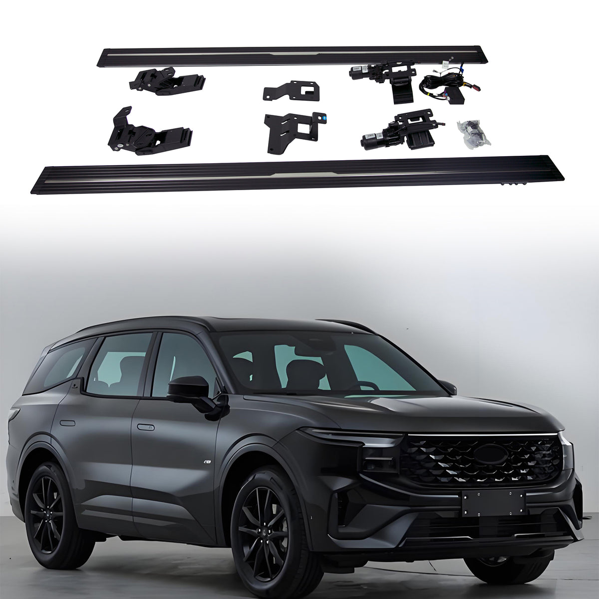 Deployable Electric Running Board Side Steps fit for FORD EDGE L 2023-2025