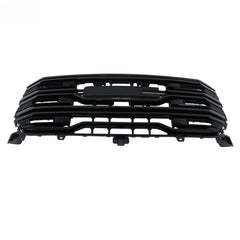 Plastic Front Grille Assembly For GMC Sierra 1500 AT4/AT4X 2022/2023/2024 Gloss Black