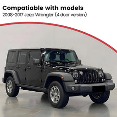 Deployable Electric Running Board Side Steps fit for JEEP WRANGLER 4-DOOR 2008-2017