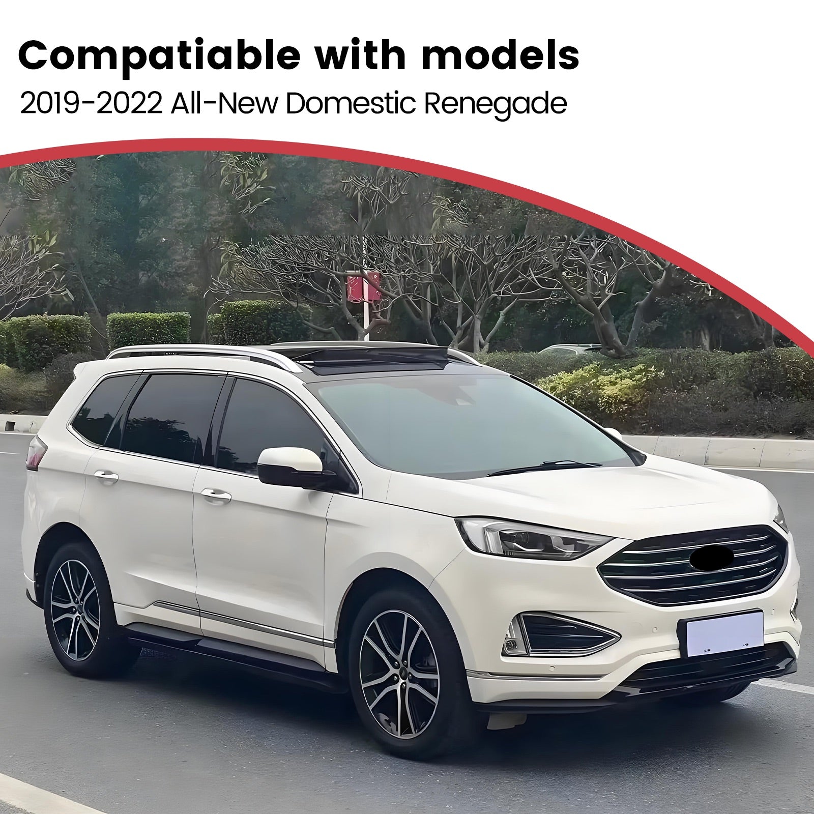 Deployable Electric Running Board Side Steps fit for FORD EDGE 2019-2022